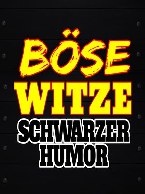 cover image of Böse Witze--Schwarzer Humor